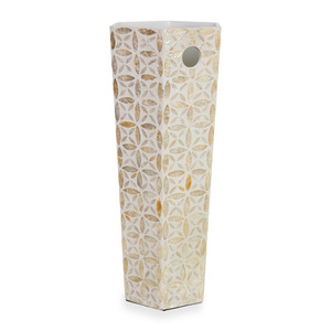 Home supplies mosaic shell inlay umbrella racks <b>mother</b> of pearl rack stands for umbrellas storage - Product Image 2