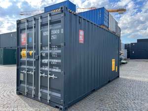 Conteneur maritime Blue High Cube de 20 pieds à vendre à prix réduits - Product Image 3