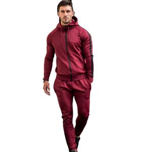 Ensemble de survêtements de jogging d'hiver grande taille pour hommes sweat à capuche graphique avec pantalon élastique coupe-vent à séchage rapide pour adultes - Product Image 1