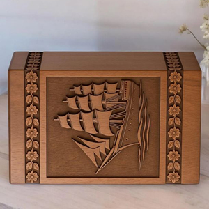 Custom Engraved Wooden Resin Urn <b>Box</b>: Pet/Human <b>Memorial</b> Keepsake urn <b>Memorial</b> Keepsake by AYAANS - Product Image 6