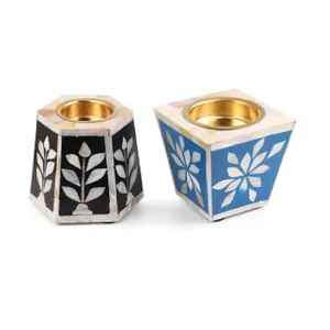 Brûleur d'encens Bakhoor de qualité supérieure avec incrustation en os religieuse, spécial Ramadan, diffuseur d'aromathérapie à l'agarwood d'Inde - Product Image 3