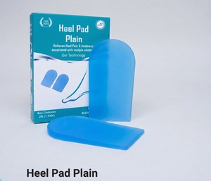 Coussinet de talon, support de pied uni, coussin orthopédique, soulagement de la douleur, fasciite plantaire, épine calcanéenne, absorption des chocs, conception ergonomique - Product Image 1