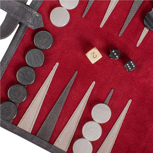 Juego de Backgammon Enrollable de Cuero, Juego de Ajedrez de Lujo - Product Image 6