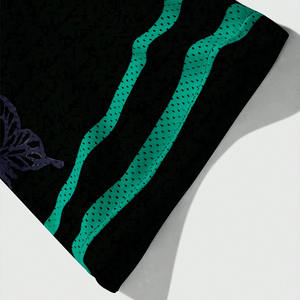 Maillot de football américain surdimensionné personnalisé en maille, motif papillon, respirant, en polyester, style streetwear, fournisseur OEM pour équipes personnalisées - Product Image 3