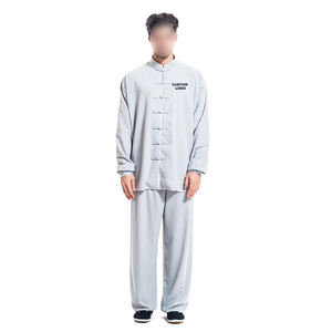 Nuevo Tejido de Poliéster 100% Transpirable de 140g, Cosido y Resistente, con Logotipo Personalizable, en Varios Tamaños, para Ropa de Artes Marciales FIGHT - Product Image 1