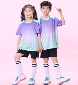 Uniforme Deportivo Personalizado para Niños y Jóvenes, Camiseta de Fútbol con Estampado, Conjunto de Fútbol de Última Moda - Product Image 4