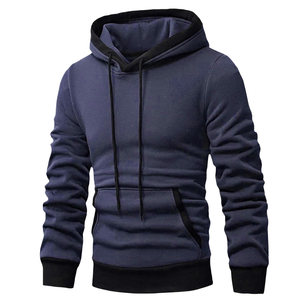 เสื้อฮู้ดดี้แบบสวมหัว ยูนิเซ็กซ์ สไตล์ลำลอง ผ้าฝ้าย 100% ปักลาย พร้อมเชือกผูก ปรับได้ แขนยาว - Product Image 3