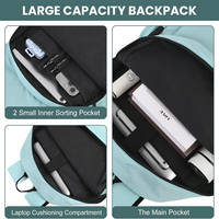 Sac à Dos Scolaire Personnalisé Tendance 2026 Portable Grande Capacité Imperméable Confortable Utilisation Extérieure Marque Personnalisée Haute Qualité