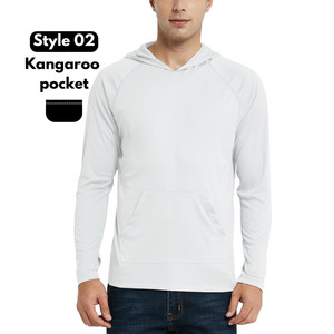 High Quality Fishing Shirts UPF50+ Polyester <b>Sunscreen</b> <b>Waterproof</b> Quick Dry UV Camisa Hoodie Performance Fishing Shirts - Product Image 4