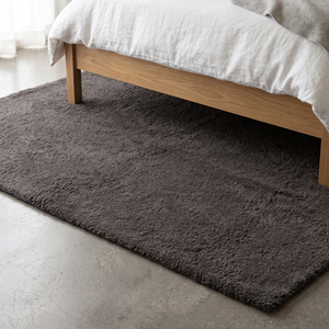 Charcoal <b>Grey</b> Wool Hand-Tufted Non-Slip <b>Rug</b> Soft Textured Modern Minimalist Living Room <b>Bedroom</b> Home Decor - Product Image 5