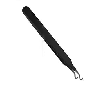 Pinzas Curvas de Acero Inoxidable para Eliminar Puntos Negros, Extractor de Comedones, Tratamiento para el Acné Nasal - Product Image 3