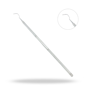 Cureta Gracey Equina Izquierda de 17 Pulgadas (43 cm), Instrumento Dental Veterinario para Limpieza Periodontal en Caballos - Product Image 1