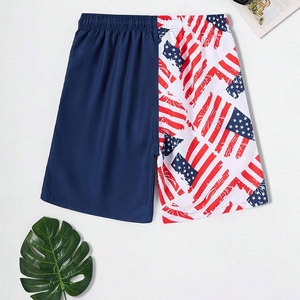 2024 New Arrival Wholesale OEM Custom Logo High Quality Polyester <b>Drawstring</b> Quick Dry Mesh Sports Shorts with Pocket - Product Image 2