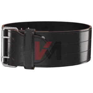 เข็มขัดยกน้ำหนักหนังแท้ปั๊มโลโก้ตามสั่ง เกรดมืออาชีพ พร้อมสายรัดพยุงหลัง สำหรับเพาะกายและการฝึกความแข็งแรง - Product Image 1