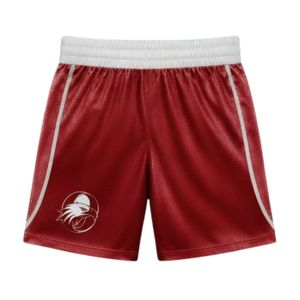 <b>Men</b> Dark <b>Red</b> Boxing <b>Shorts</b> Athletic Training Fight Wear Competition Sports Apparel Performance Match <b>Shorts</b> - Product Image 1