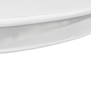 <b>Dining</b> <b>table</b> made of <b>solid</b> mahogany <b>wood</b> with a white finish for indoor use - Product Image 5