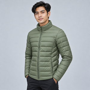 Chaquetas acolchadas ligeras para hombre que combinan calidez, resistencia al viento y un aspecto moderno para viajes y aventuras al aire libre. - Product Image 5
