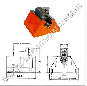 Plaques de face réversibles de qualité industrielle, mâchoires robustes, construction en acier haute résistance - Product Image 3