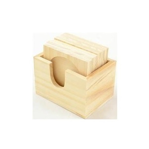 Creative Shape Wooden Coasters for Home <b>Bar</b> Accessories and Interior Decoration - Product Image 3