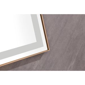 Specchio LED da Bagno 118 x 36 Pollici, Montaggio a Parete, Cornice in Alluminio, Antiappannamento, Memoria, 3 Colori, Dimmerabile a Regolazione Continua - Product Image 5
