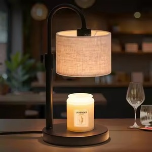 Dimmable Candle Wax Lamp Warmer with 2 Bulbs Adjustable Height Candle Warmer Lamp with <b>Timer</b> Candle warmer lamp - Product Image 5