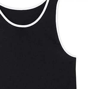 เสื้อกล้ามออกกำลังกายสไตล์สตรีทแวร์ลำลองทรงหลวมสำหรับผู้ชาย ปี 2026 ป้องกันรังสียูวี แห้งเร็ว ผ้าฝ้าย 100% รับสกรีนโลโก้ - Product Image 3