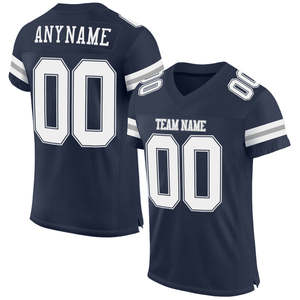 Camiseta de Fútbol Americano Personalizada Unisex con Cuello en V, Sin Mangas, Malla Sublimada, Nombre del Equipo, Número, Diseño de Dos Colores, 100% Personalizable - Product Image 2