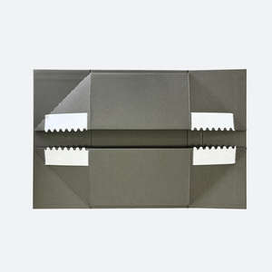 2 boîtes cadeaux magnétiques noires avec ruban, boîte de présentation de luxe pour panier-cadeau - Product Image 2