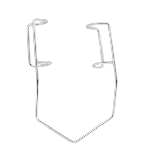 Retractor Oftálmico Manual Barraquer para Párpados, con Hoja de 15mm y Alambre Reforzado, de Acero Inoxidable Reutilizable para Adultos - Product Image 2