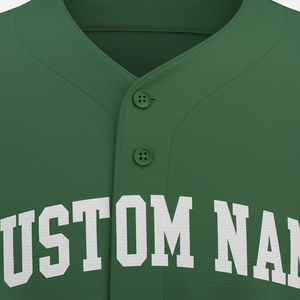Wholesale Mens Custom Baseball Jersey Button <b>Down</b> Shirts Short Sleeve Softball Wear Shirt Fully Custom Tackle Twill Embroidery - Product Image 5