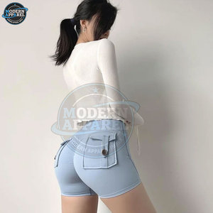 Booty Shorts Exercise Gym Yoga Gym Fitness Sets Wholesale Casual Fashion Workout Booty Shorts For Women - Product Image 6
