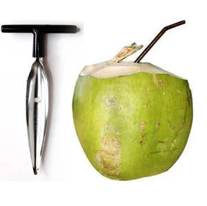 Abridor de Cocos de Acero Inoxidable |   Herramienta Manual para Abrir Cocos para Uso Doméstico y Comercial - Product Image 3