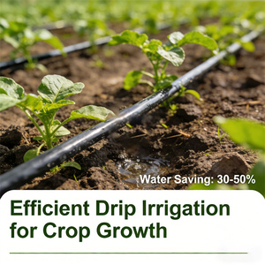 2000m長尺点滴灌漑テープ、大型農地や広範囲の植栽エリア向けフレキシブルレイフラット設計 - Product Image 2