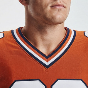 Vente en gros de maillots de football américain personnalisés, sublimés, avec protection intégrée, ensemble de pantalons, vêtements de sport haute performance - Product Image 3