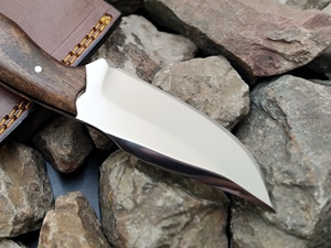 Couteau de survie à lame fixe fiable avec poignée confortable pour le camping, la pêche et la chasse en plein air - Product Image 2