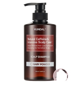 KUNDAL Natural Caffeine & Intensive Scalp Care+ Champú para el Cuero Cabelludo 1000ml - Product Image 1