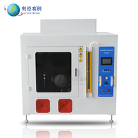 Probador de Llama Horizontal y Vertical según Normas IEC60695-11-3 e IEC60695-11-20, Proveedor Chino 2026