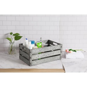Multipurpose Galvanized Metal Storage <b>Box</b> Perfect <b>For</b> Fruits Vegetables Magazines And <b>Garden</b> Supplies Wholesale From India - Product Image 2