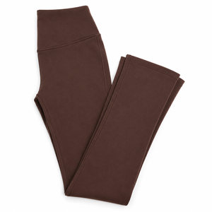 Wholesale Women's <b>Flared</b> Mid Waist Full Length Yoga <b>Leggings</b> Breathable High Quality for Running - Product Image 6