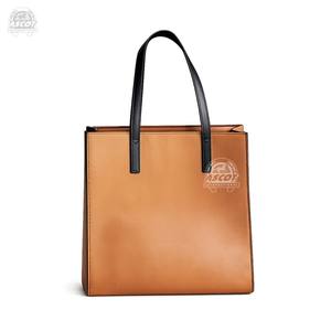 Bolso de mano para mujer al por mayor, bolso tote de cuero genuino, bolso de moda, bolso de hombro, bolso de compras espacioso - Product Image 5
