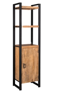 Estanterías y armarios de almacenamiento de madera de mango macizo, muebles de diseño industrial para el hogar, cocina, sala de estar, dormitorio, Oficina - Product Image 3