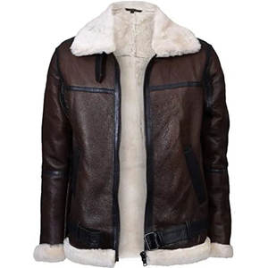 Chaqueta de Piloto de Cuero para Hombre de Alta Calidad con Diseño Clásico y Características Auténticas de Aviador - Prenda Exterior Duradera y Elegante - Product Image 6