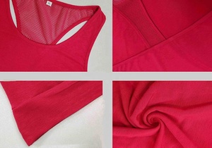 High Quality Low MOQ OEM ODM Plus Size Casual Summer <b>Workout</b> <b>Tank</b> <b>Top</b> Sports Fitness Gym Seamless <b>Workout</b> Yoga <b>Top</b> Regular - Product Image 3