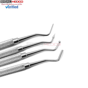 Professional Dental Probes Composite Filling Plugger 6.69 Inch Composite Dental Medic Instruments Regular Set of 4 High Quality - Product Image 2