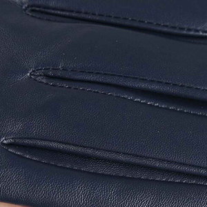 Gants d'hiver en cuir pour hommes à prix abordable, respirants, style uni, usage quotidien, design personnalisé - Product Image 3