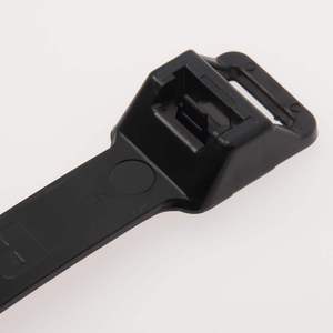 HONGYU <b>Fasten</b> Strap 5x400mm Nylon Ring Wraps Cable Tie for Electrical Wire <b>Zip</b> Self-Locking 10*600mm Black/White 8*500mm - Product Image 5