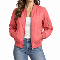 Blouson Bomber Femme Respirant et Confortable à Manches Longues pour l'Hiver 2026 – Nouveau Design, Taille Personnalisée, Service OEM