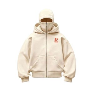 Pulls basiques élégants et tendance pour hommes, sweats à capuche balaclava surdimensionnés, design personnalisé, dernières tendances, sweats à capuche balaclava pour adultes - Product Image 1