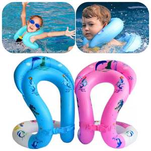 Gilet de sauvetage gonflable moyen pour enfants – Anneau de natation flottant réglable pour tout-petits et enfants - Product Image 2