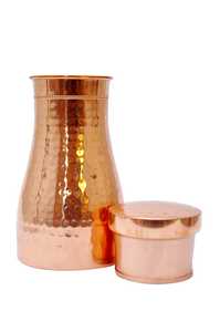 Botella de agua con forma curva de cobre puro pulido brillante, botellas de agua de cobre con impresión personalizada, el mejor proveedor - Product Image 5